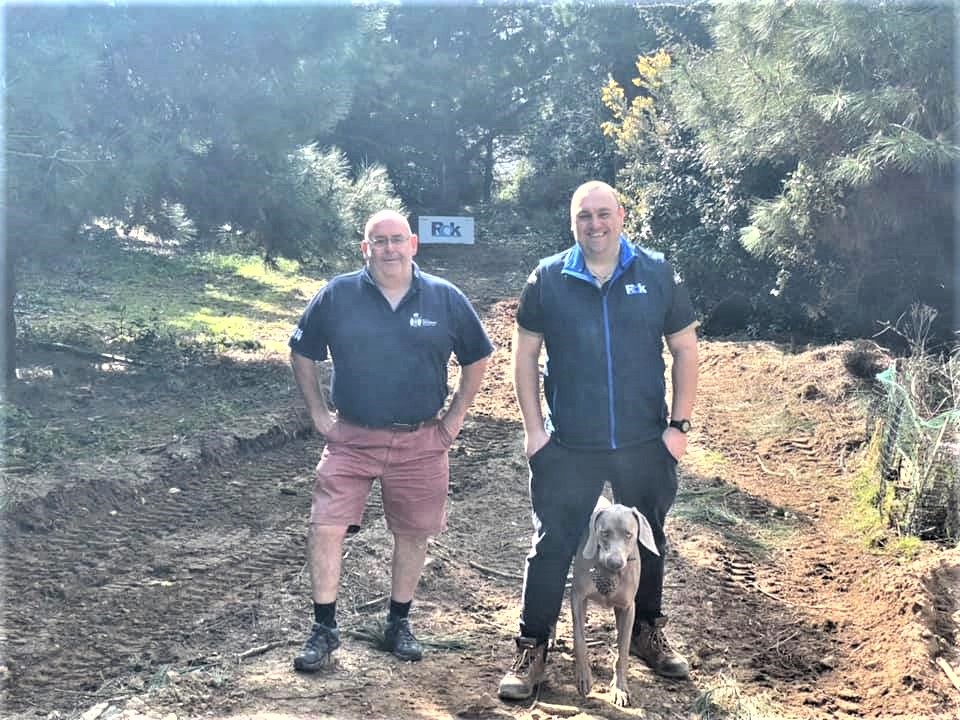 Alan with Neil Langton of ROK